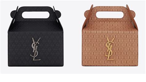 lunch box ysl bag|ysl takeaway box bag.